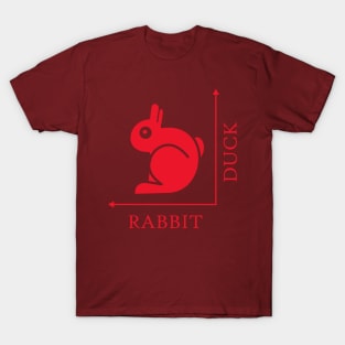 Duck Rabbit Illusion T-Shirt